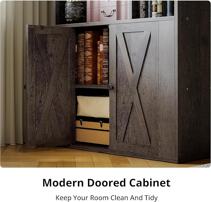 IRONCK Book Shelf, Tall Bookshelf
