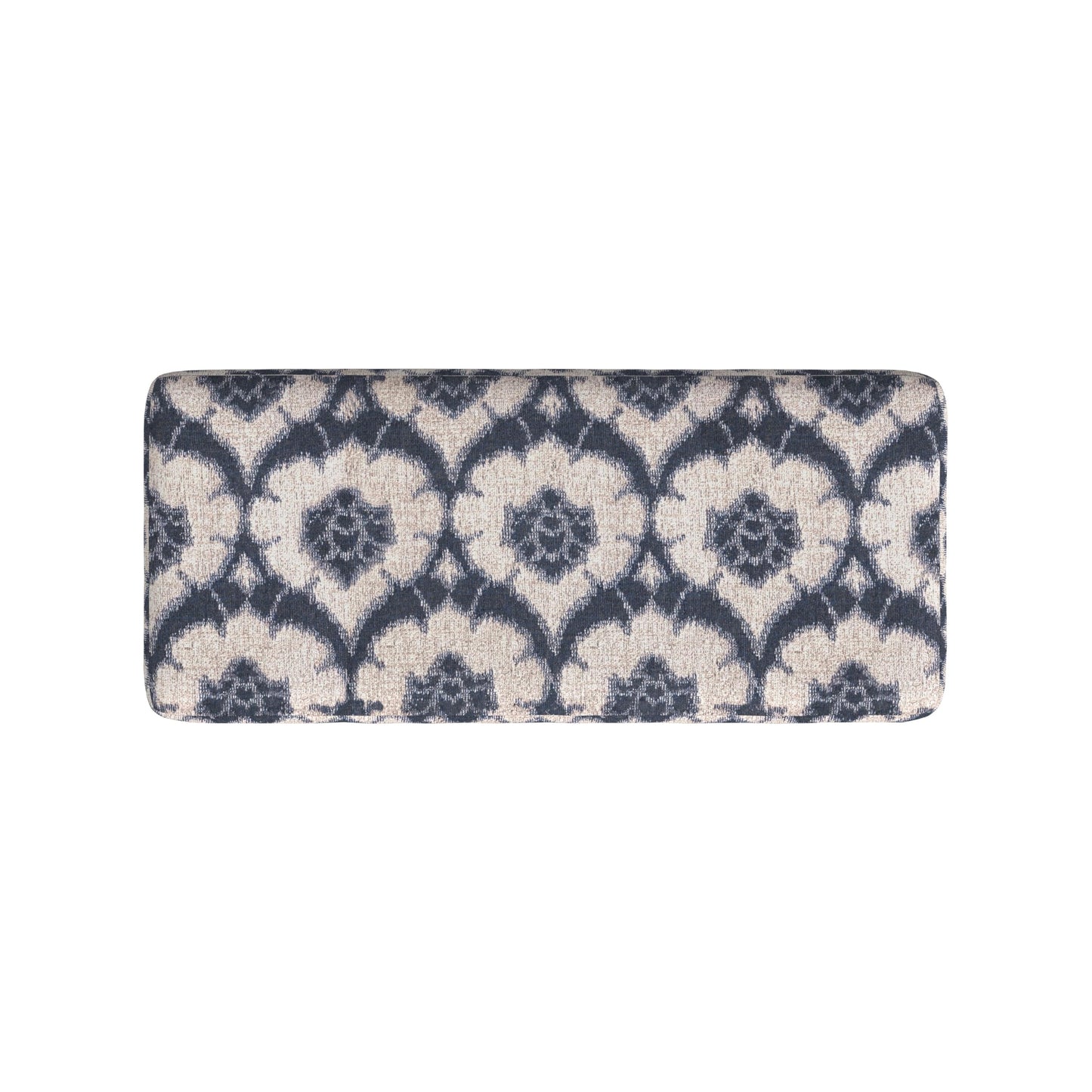 HomePop 36" Decorative Storage Bench - Blue Medallion Print
