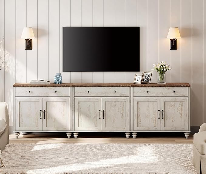 WAMPAT TV Stand for 100 inch TV