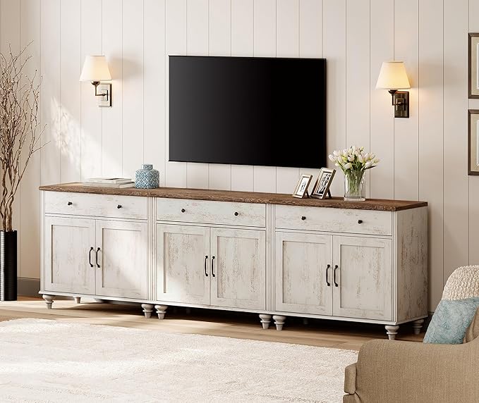 WAMPAT TV Stand for 100 inch TV