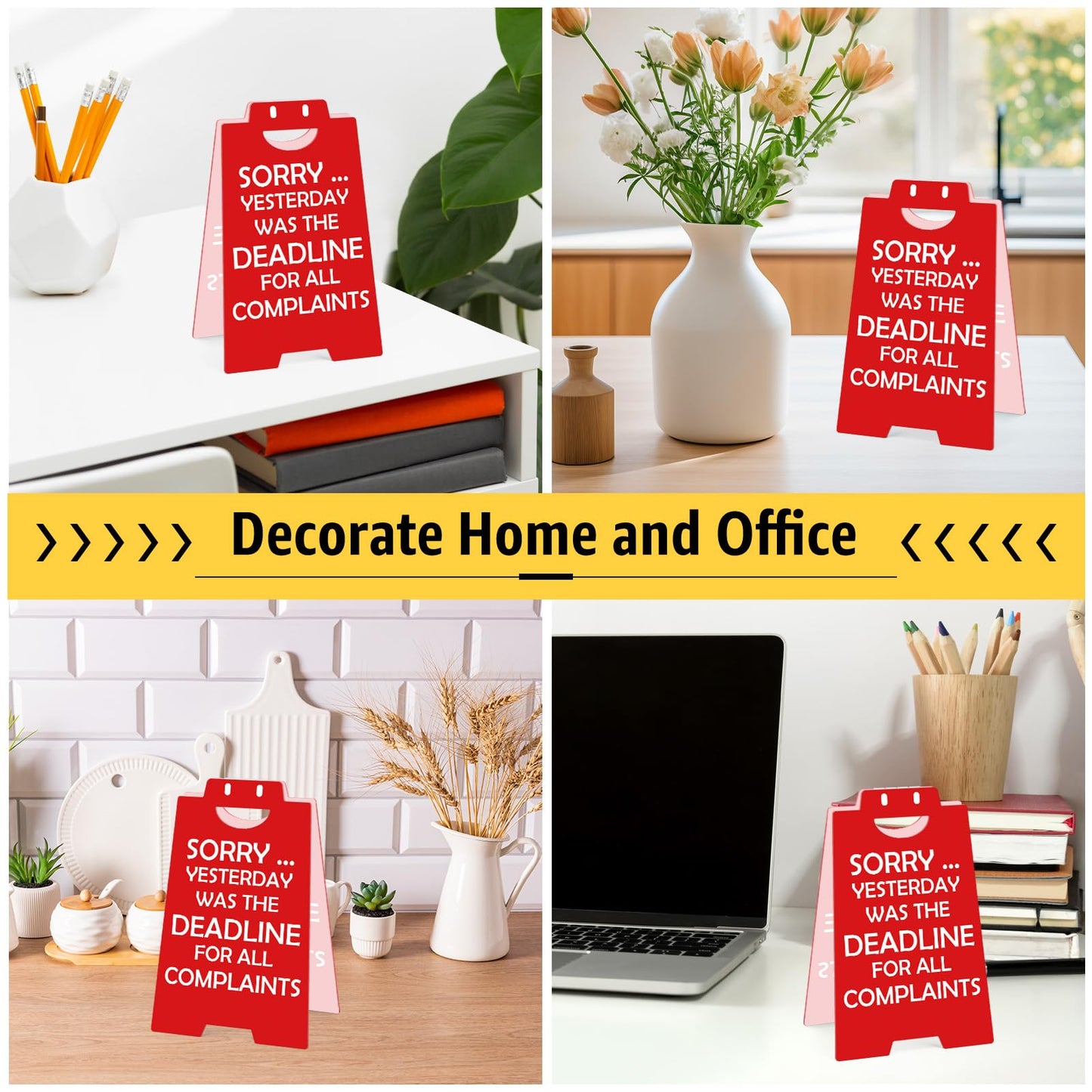 Funny Office Desk Decor Boss Sign for Women Men Acrylic Sign Cubicle Decor Funny Office Gifts for Women Men Coworker Nurse Teacher Principal Boss Day Gifts Xmas Cubicle Accessories Desk Signs