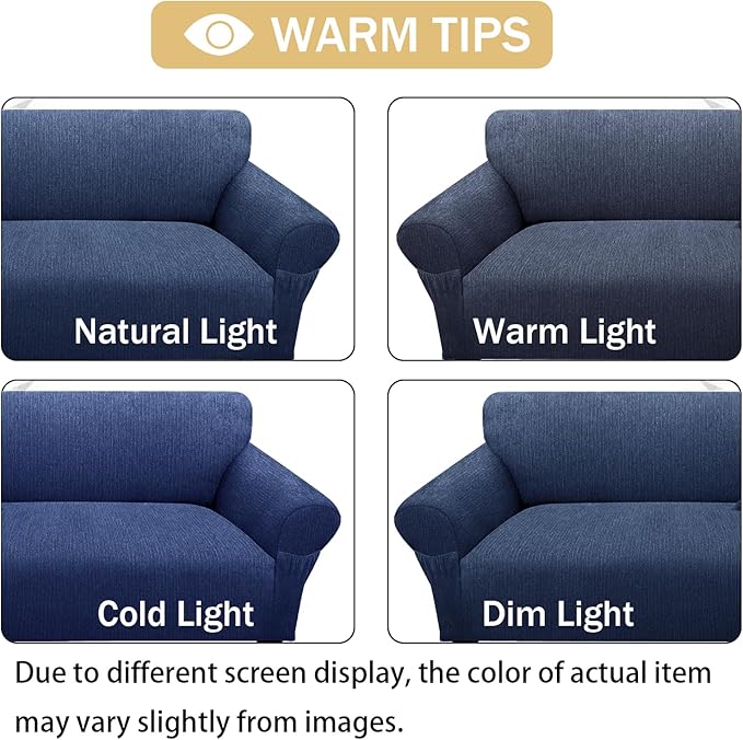 Loveseat Slipcover with 2 Pillow Cover