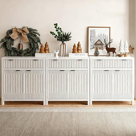 Fatmok Fluted Buffet Cabinet