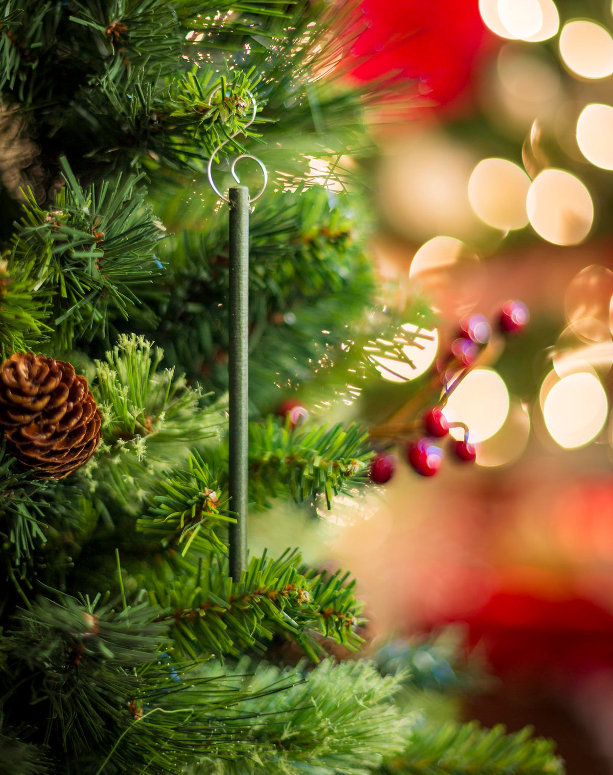 Scentsicles White Winter Fir Scented Christmas Ornaments with Hooks