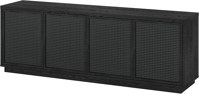 Henn&Hart TV Stand for TVs up to 78"