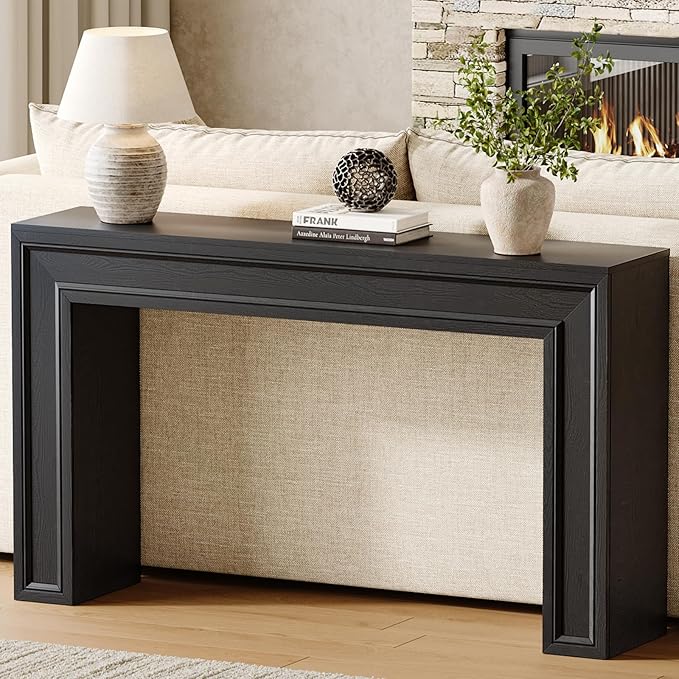 Rresyet 55 Inch Long Console Table, Sofa Table Behind Couch, Entryway Table