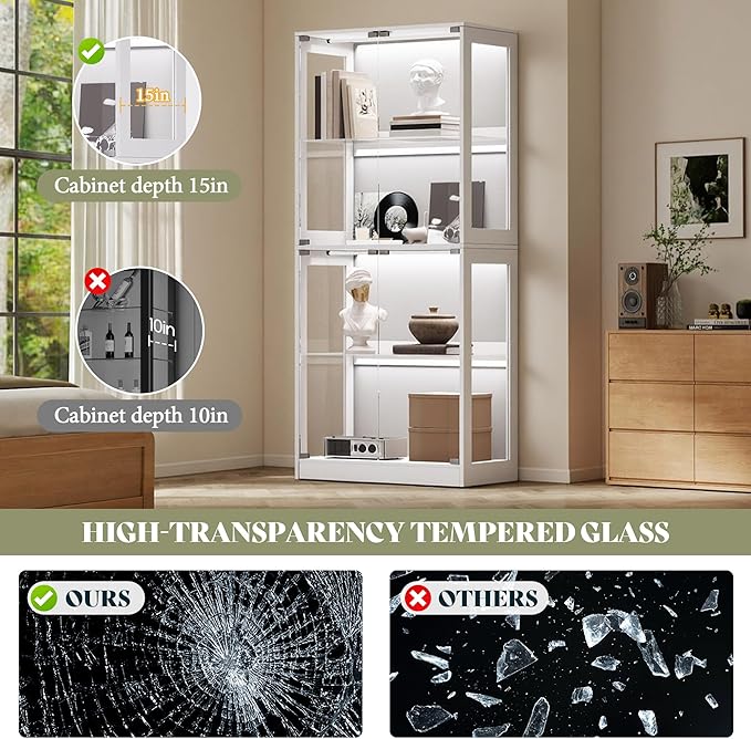 AMERLIFE RGB Display Cabinet