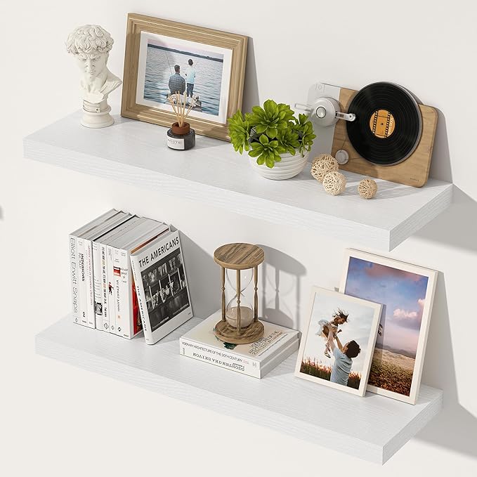 24 Inch Floating Shelves, 12 Inch Deep Floating Shelves