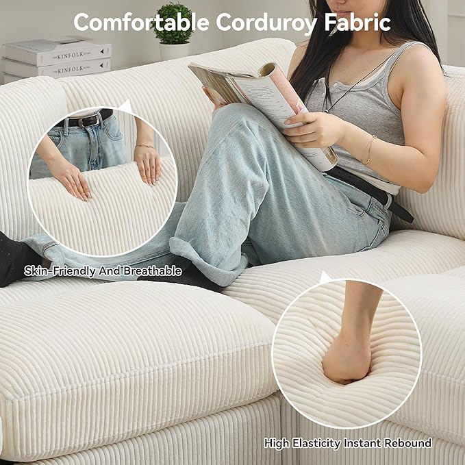 61'' Modular Loveseat Sofa