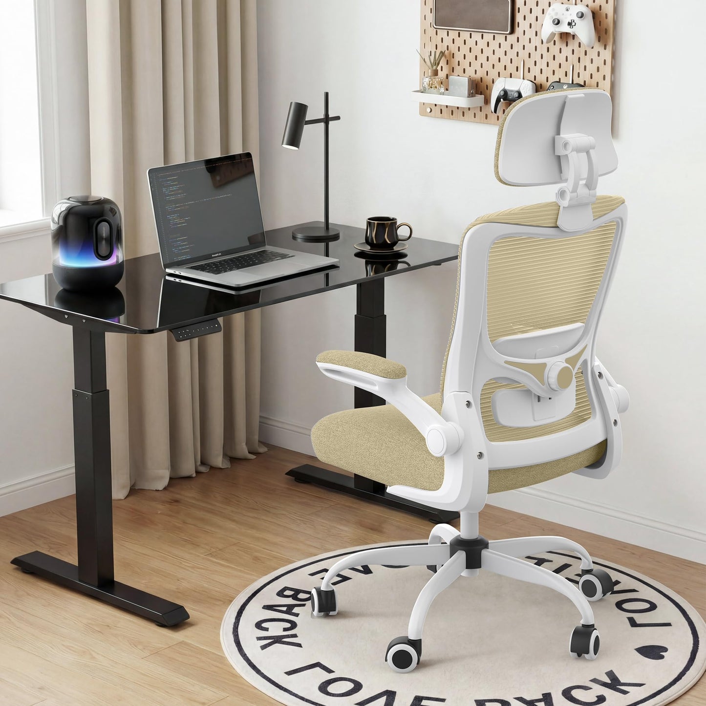 Ergonomic Office Chair for Long Hours, Relieve Back Pressure, Stay Comfortable & Focused All Day, 330LBS Capacity, Ideal for Home Office, Office & Study