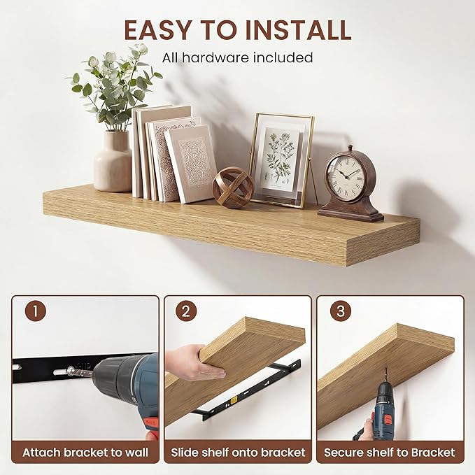 Dreamland 36 Inches Floating Shelves