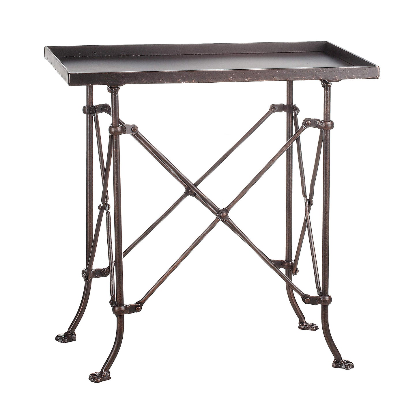 Creative Co-Op Bronze Metal Rectangle Table