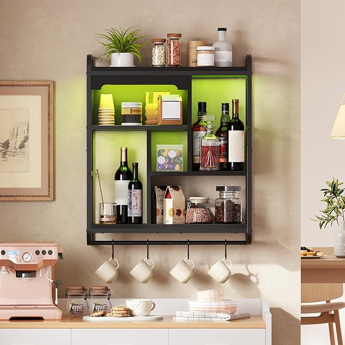 HOOBRO Gaming Floating Shelves