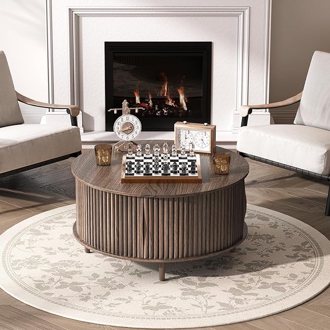 JOINICE Round Coffee Table