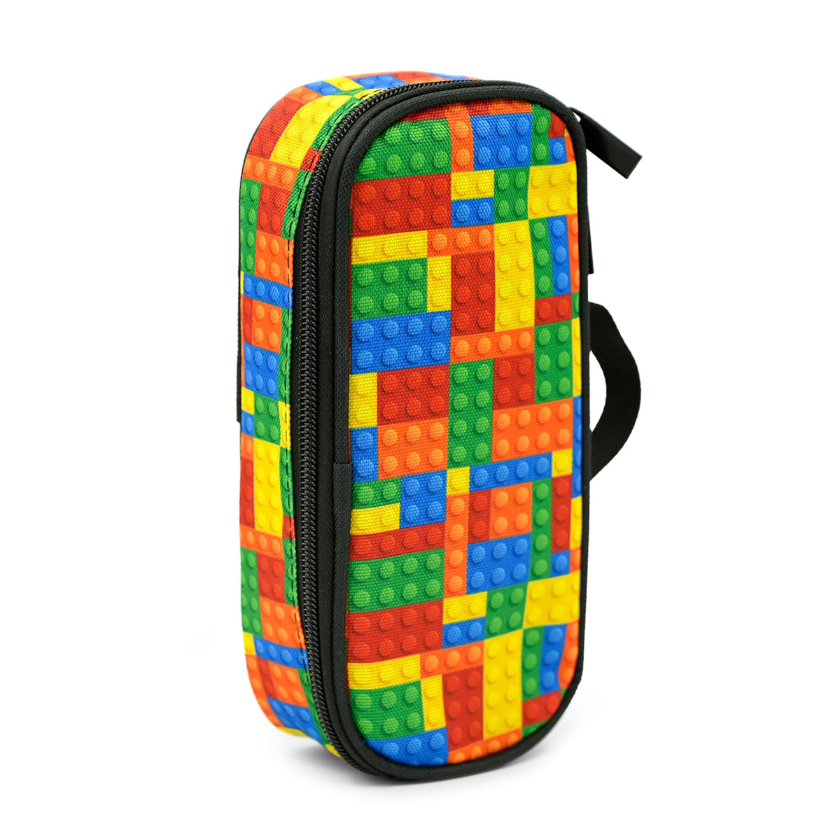 Droerfes Brick Pencil Case Pencil Pouch Large Capacity Pen Bag School Office Organizer Stationery Storage Box For Girls Boys Teen Kids