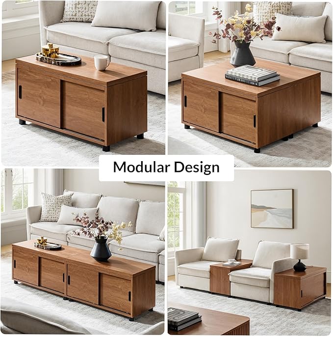 HULALA HOME Sofa Side Table