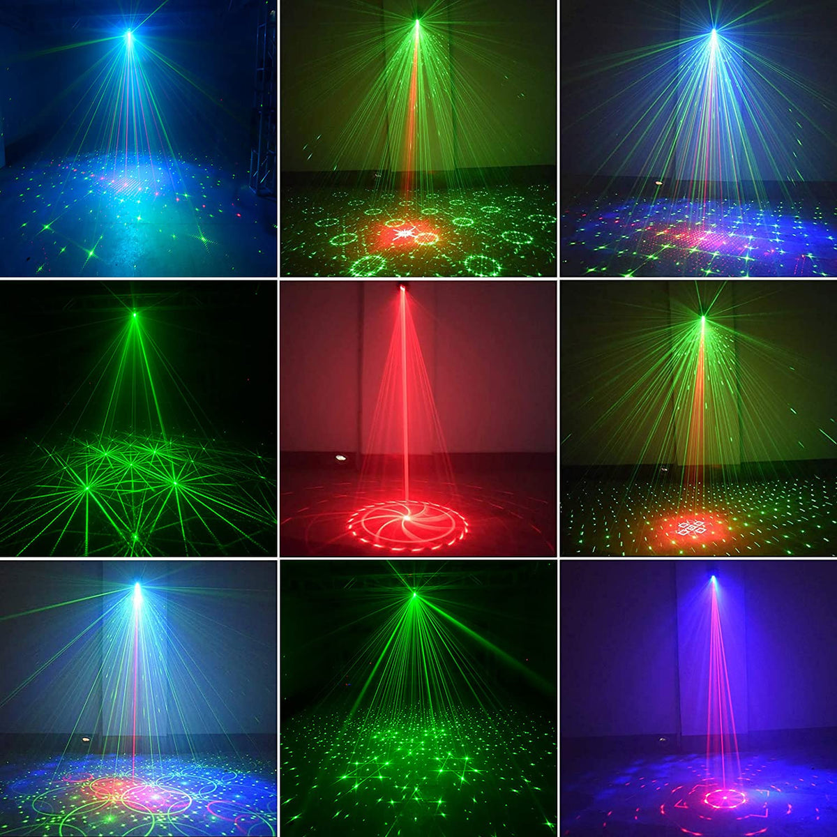 bubusan 2-in-1 Disco Ball Party Lights with Remote, Sound Activated LED Strobe Light for Parties, USB Powered DJ Disco Light Projector for Room Decor, Glow Party Supplies, Birthday, Christmas, Club
