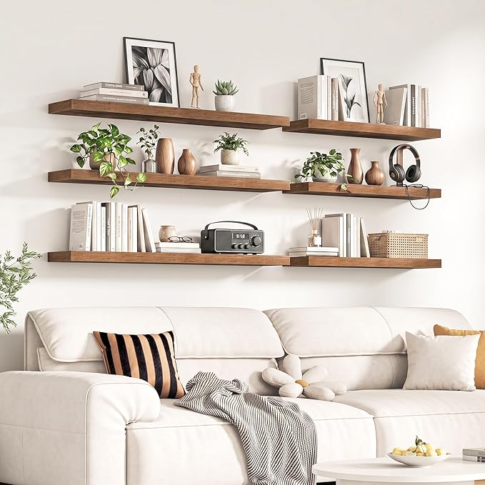 Fun Memories 32Inch Floating Shelves