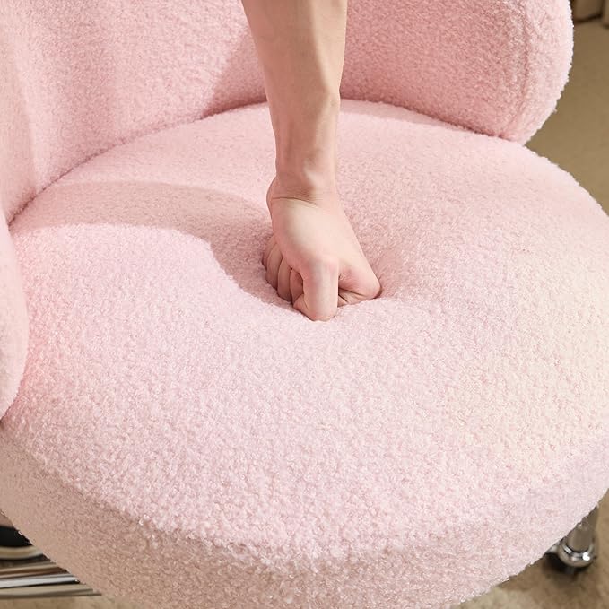 VINGLI Cute Small Swivel Desk Chair Comfy