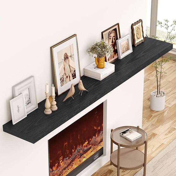 55 Inch Floating Shelves, 12 Inch Deep Floating Shelves