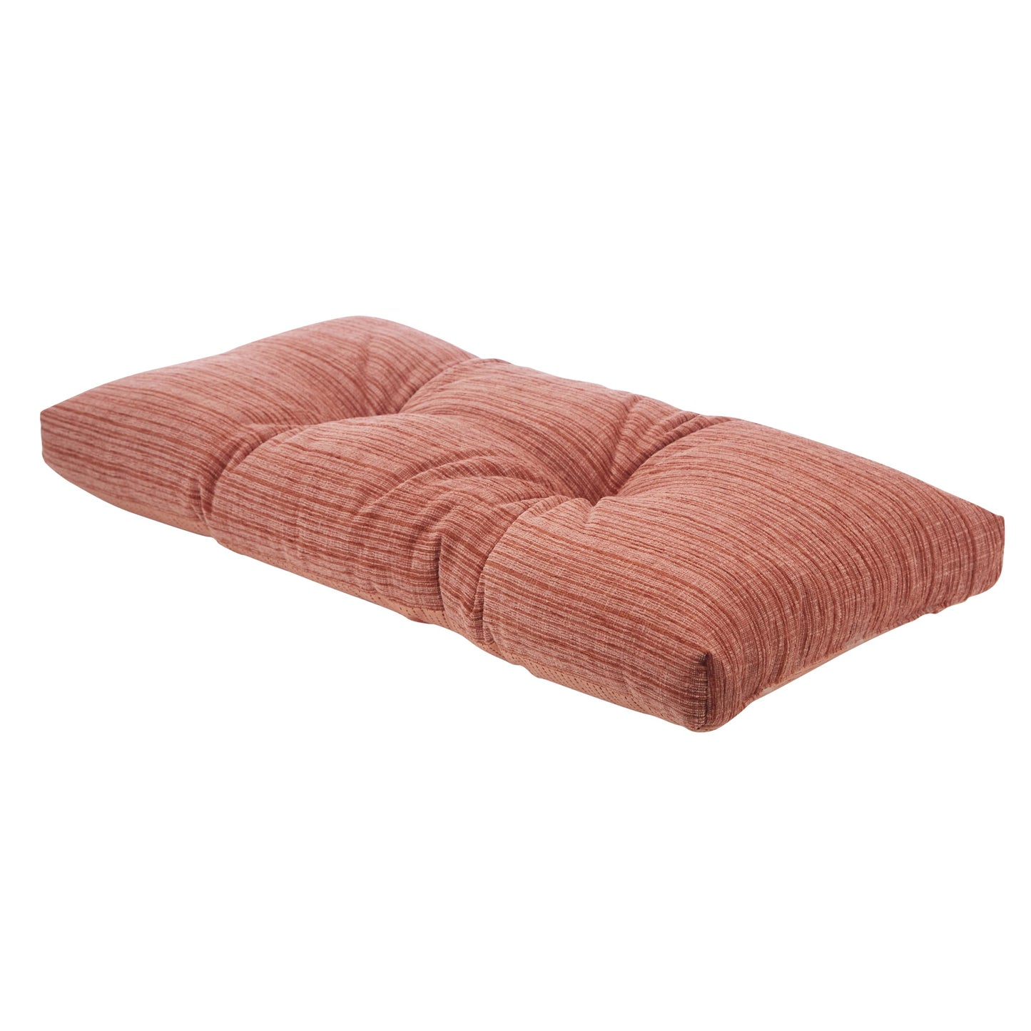 Klear Vu The Gripper Non-Slip Tufted Bench Cushion for Indoor Furniture, Assembled in USA, Entryway Storage, Bay Window, Corner Nook or Piano Seat, 30 Inches, Chenille Clay