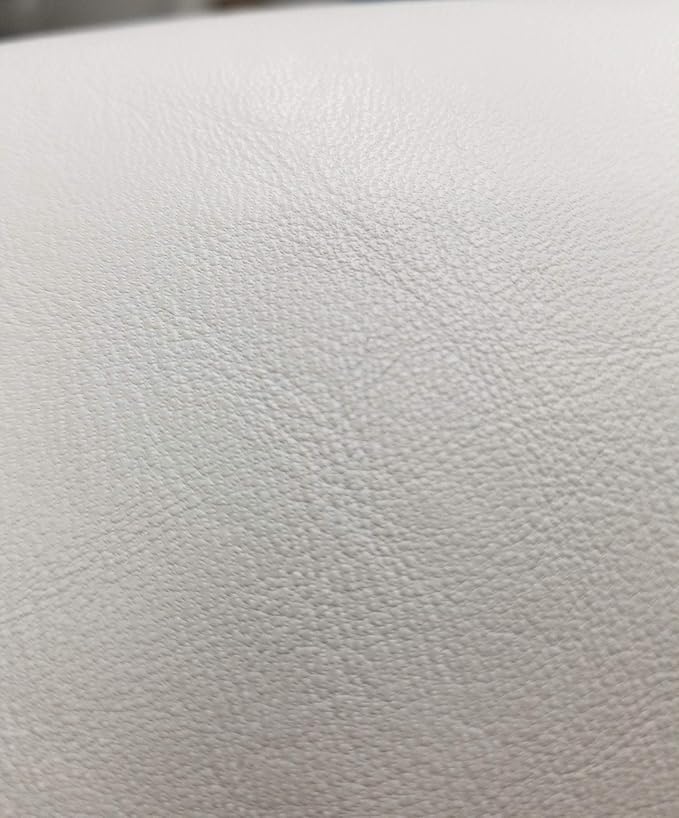 NAT Leathers | White Soft Faux Vegan Leather PU | 4 Yards Cut by The Yard |