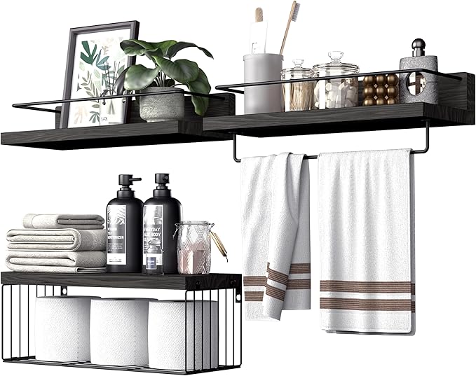 PopiShelves Bathroom Shelves Over Toilet