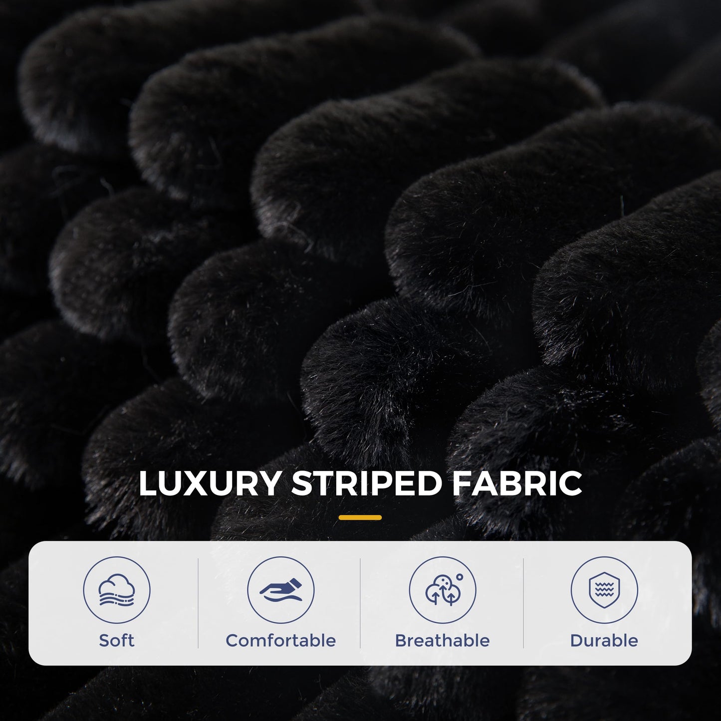 MAXYOYO Convertible Sofa Bed, 2 in 1 Folding Couch Bed for Small Space, Pull Out Loveseat Sofa Couch with Large Back Pillow, Plush Faux Fabric Lounge Couch for Living Room, Apartment, Black