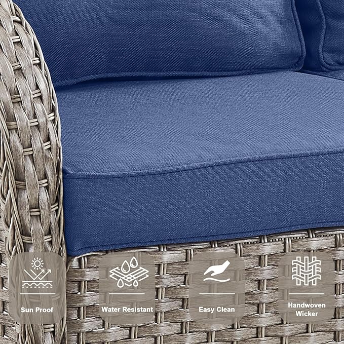 Belord Wicker Outdoor Furniture Set