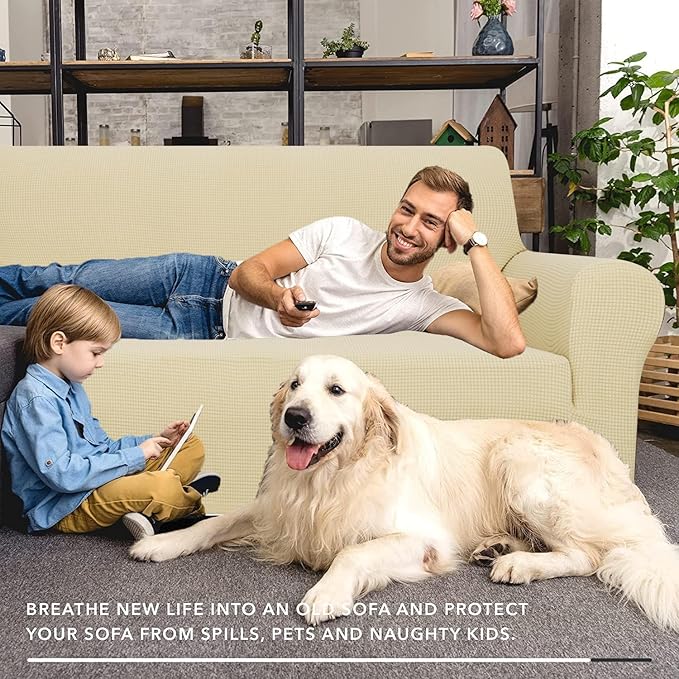 ZNSAYOTX Stretch Oversized Couch Cover Universal Sofa Covers