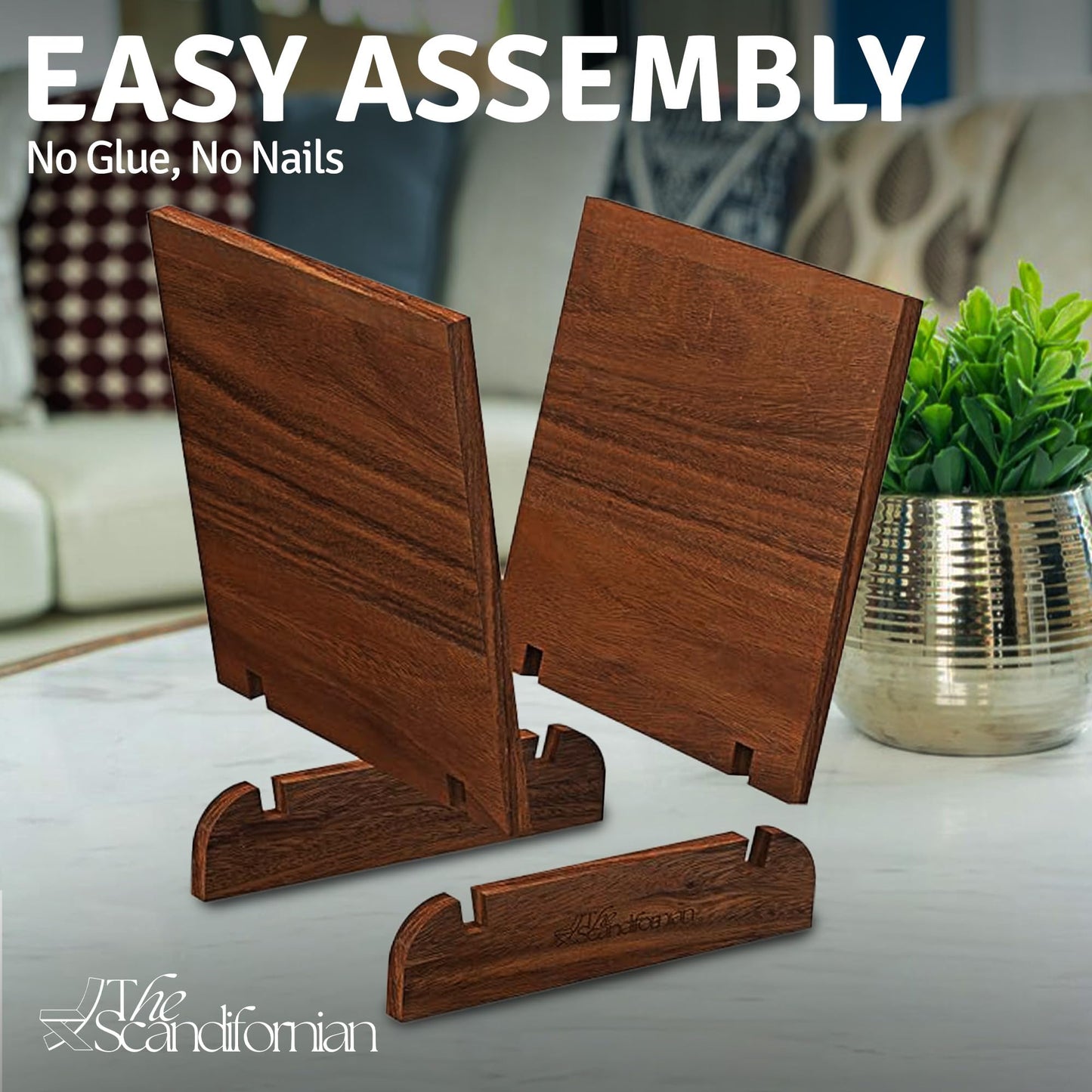 Natural Wood Vinyl Record Holder Shelf, Tabletop LP Storage Rack, Walnut Album Display, Vinyl Stand, Flip File Record Organizer Holds 25-40 LPs, Rustic Modern Album Storage Solution, Music Lover Gift