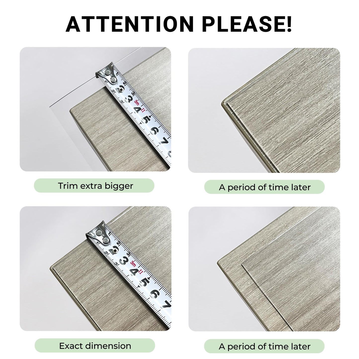 ETECHMART Clear Plastic Table Cover Protector Rectangle 20 x 40'', Thick Waterproof Transparent Table Protector for Dining Table, Non-Slip Heat Resistant Clear Desk Mat for Kitchen Office Desktop