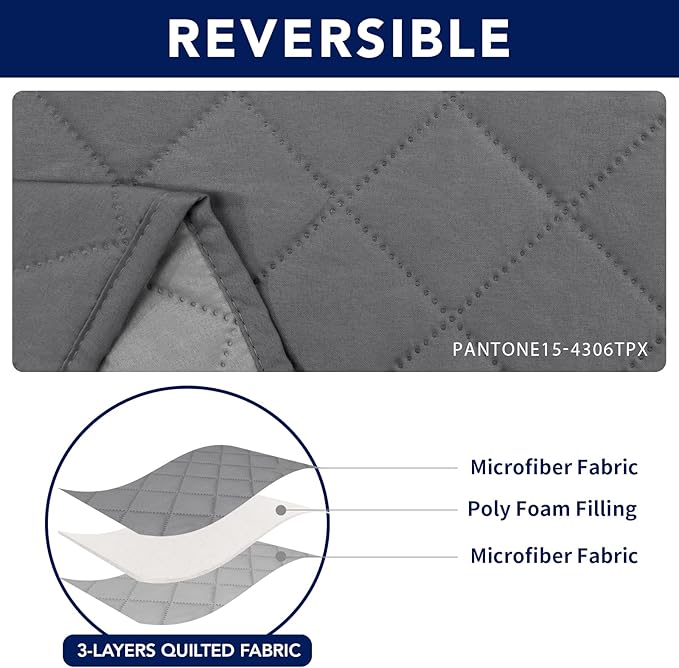 PureFit Water Resistant Reversible Sofa Cover
