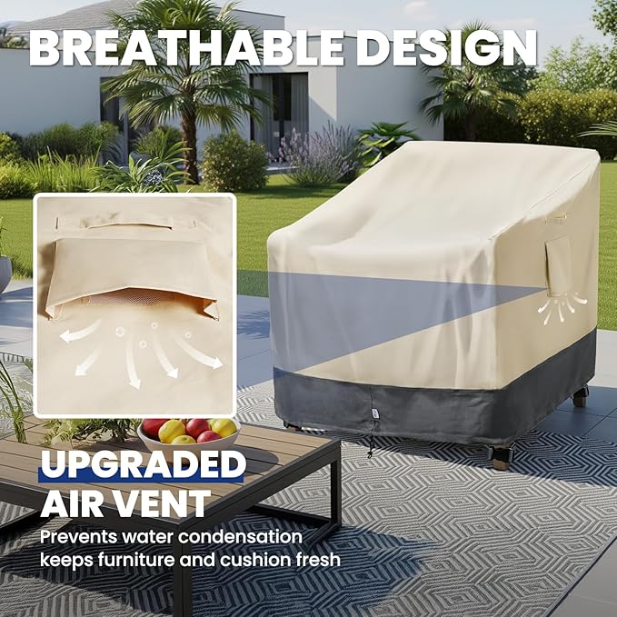 Extra Heavy Duty Outdoor Chair Covers Waterproof