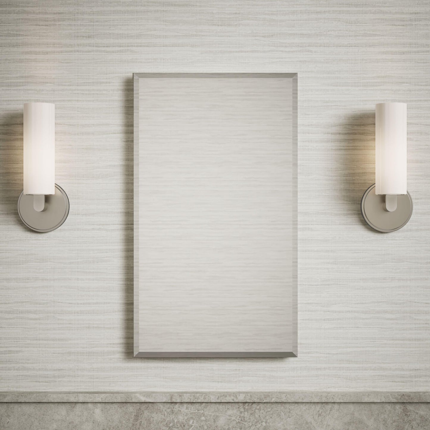 Kohler CB-CLC2026FS Frameless Bathroom Mirror Medicine Cabinet, Single Door, Rectangular Beveled Edge Frame, Bathroom Cabinet Mirror, Adjustable Shelves, 20 in. W x 26 in. H