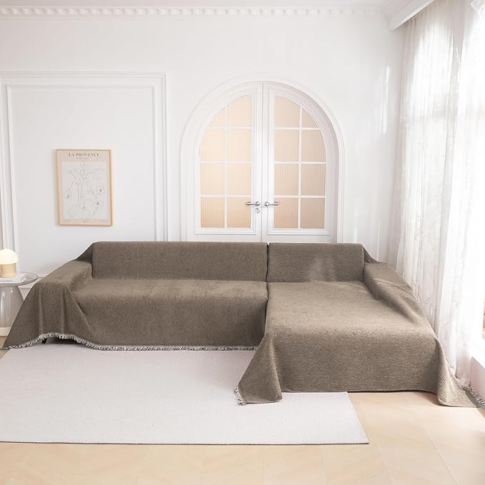 MYSKY HOME Oversized Sofa Covers Couch Covers