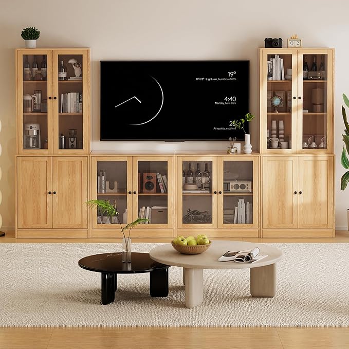 TUSY 71" TV Stand Storage Set
