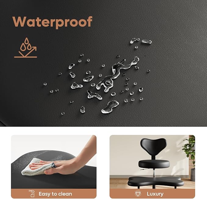 Pinmoco Ergonomic Cross Legged Chair, 360° Swivel Meditation Chair