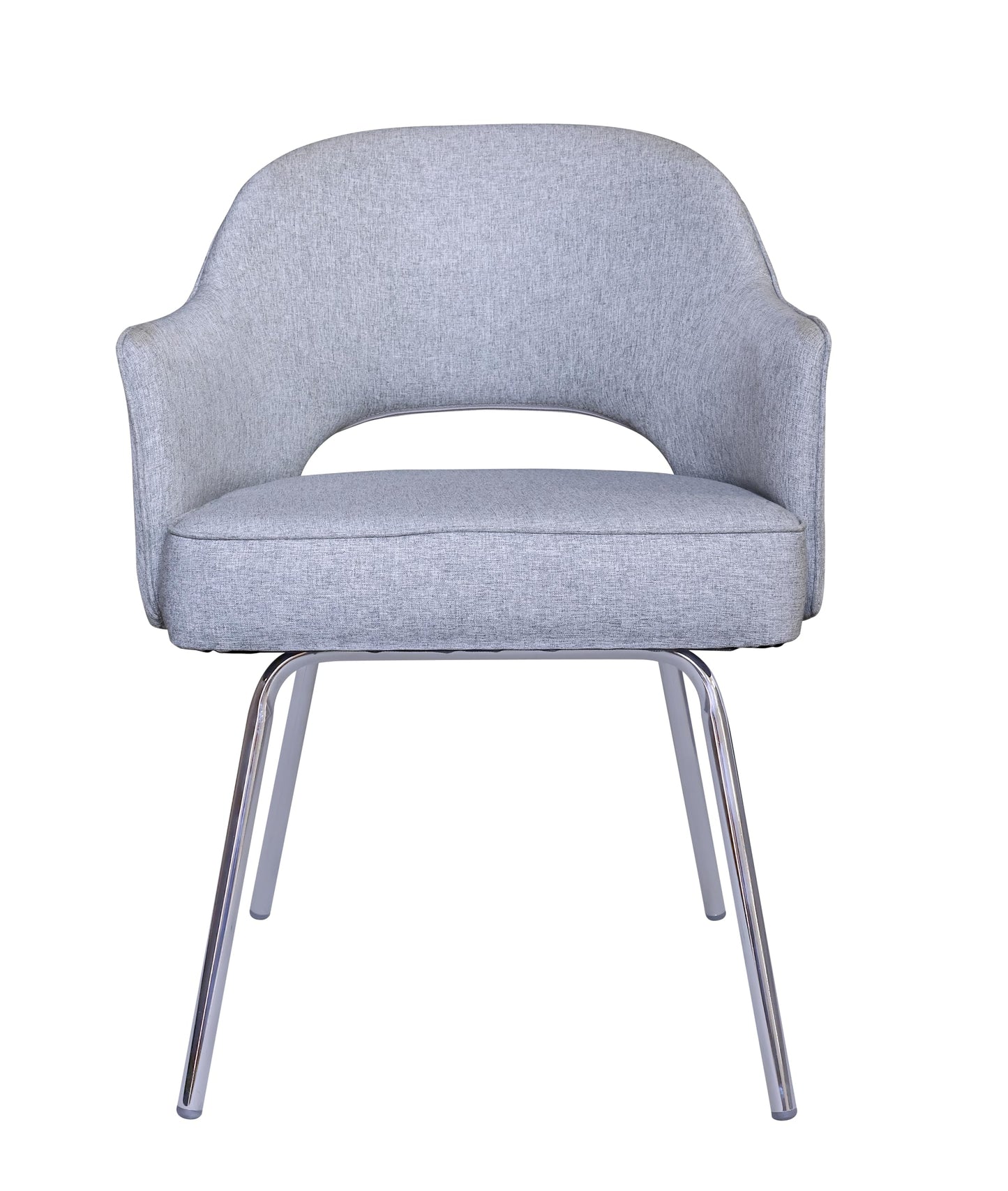 Boss Office Products Guest Chair, Granite, 24.5" d x 22.5" w x 32" h, B489C-GR