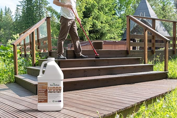 Plant-Powered 1-Gallon Protectant, Protects Wood from Water & UV Rays,