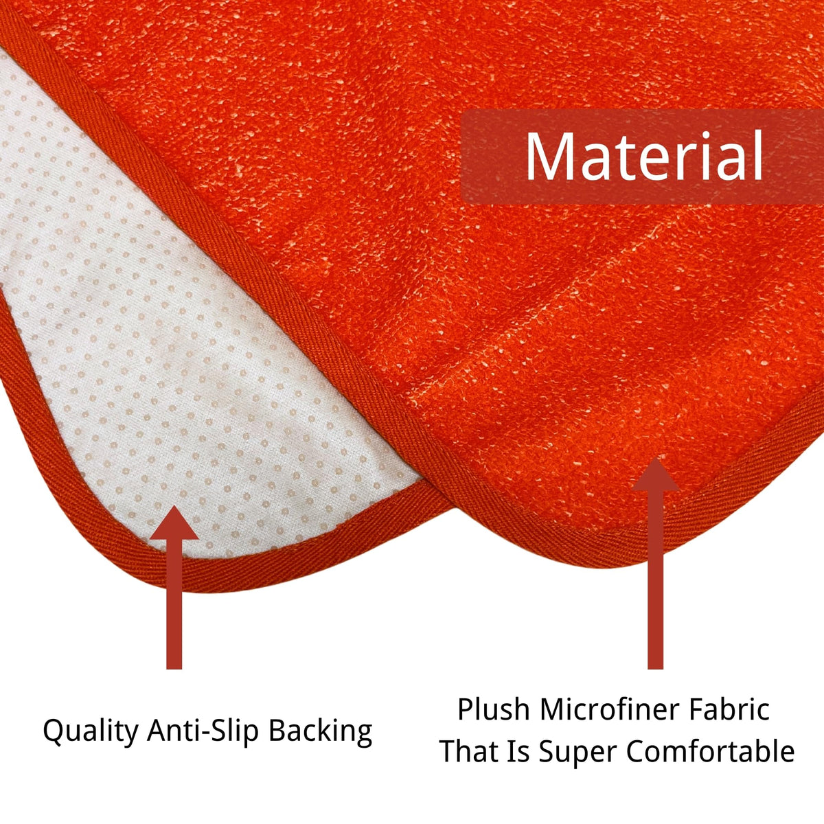 Hirritale Waterproof Car Seat Cover for Front Seats, Protector for Cars SUVs Trucks, Sweat Towel Seat Covers Bucket for Gym,Workout,Beach,Hiking,Running Swimming(Orange, 1PC)