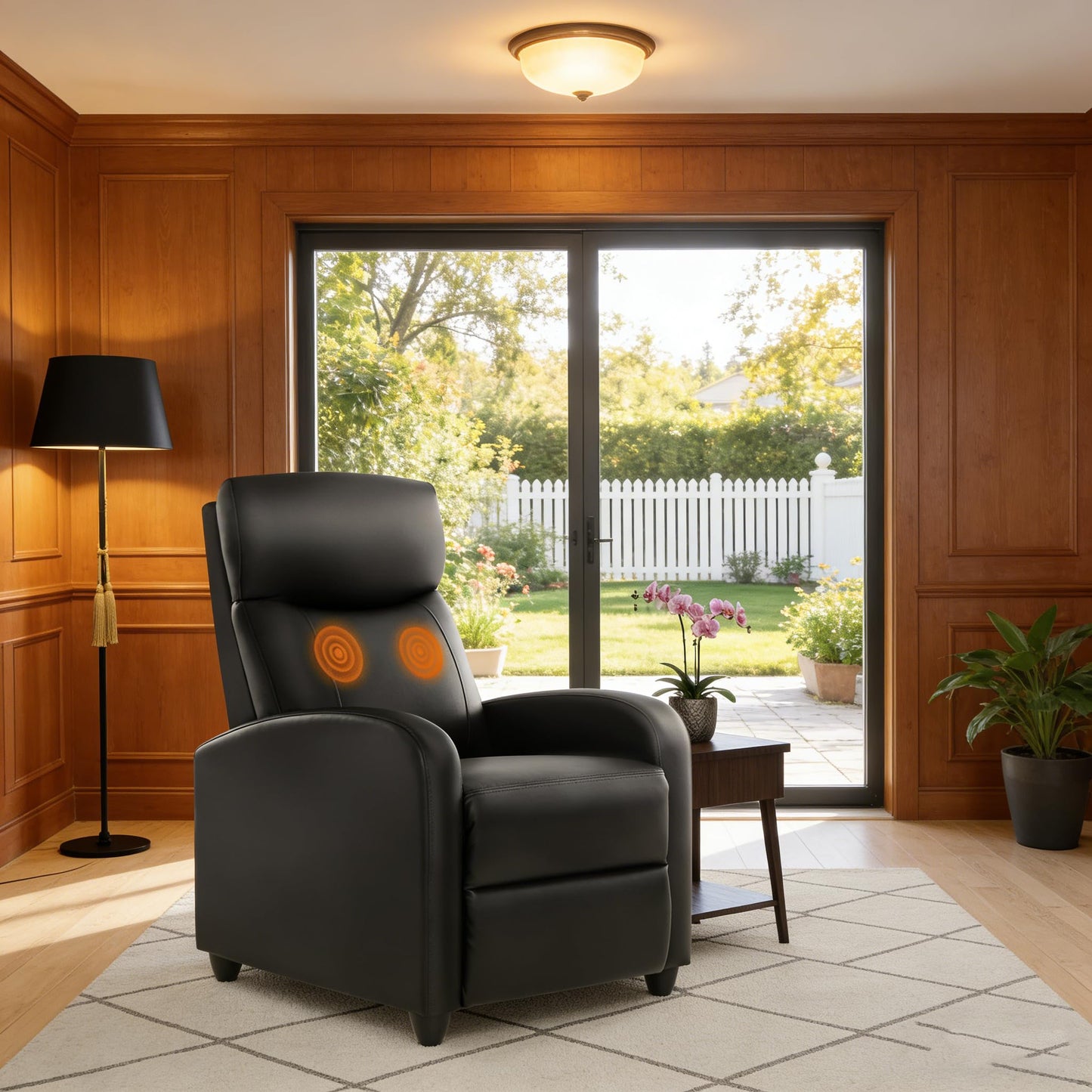 HealSmart Modern Accent Armchair, Cozy Upholstered Lounge Seat with Backrest, Stylish Leisure Chair for Living Room, Bedroom, Reading Nook & Reception Area, Gray