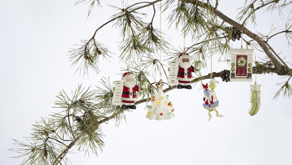 Lenox 893580 Treasured Traditions Light-Up Tree Ornament