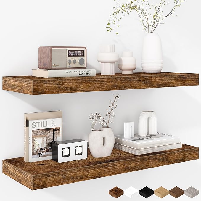 Fun Memories 24 Inch Floating Shelves