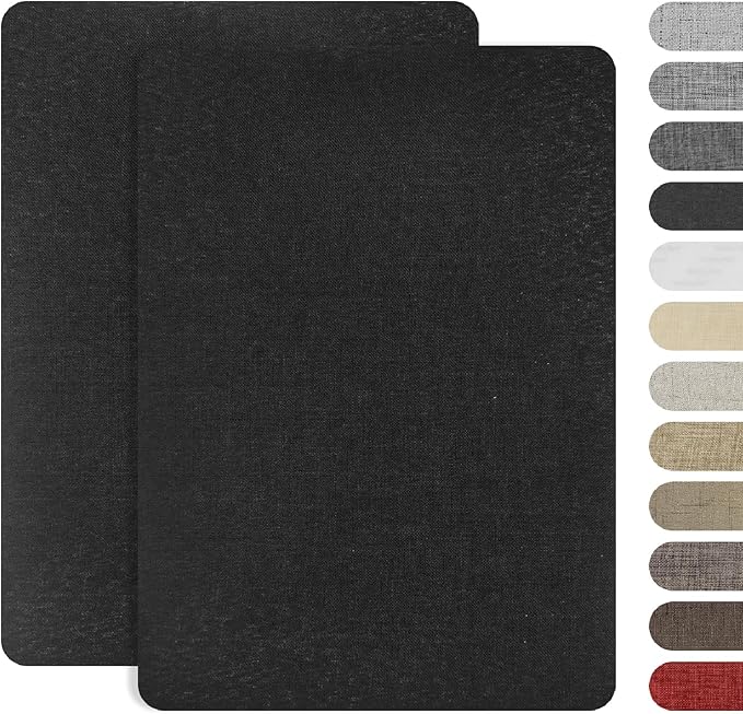 SYLVASS 8x11 Inch Fabric Repair Patches, Self-Adhesive Linen Patch