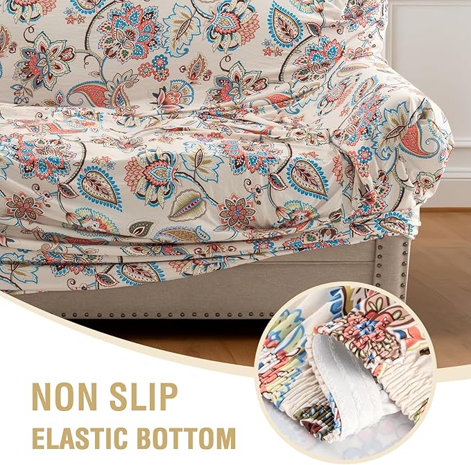 H.VERSAILTEX Floral Pattern Sofa Covers