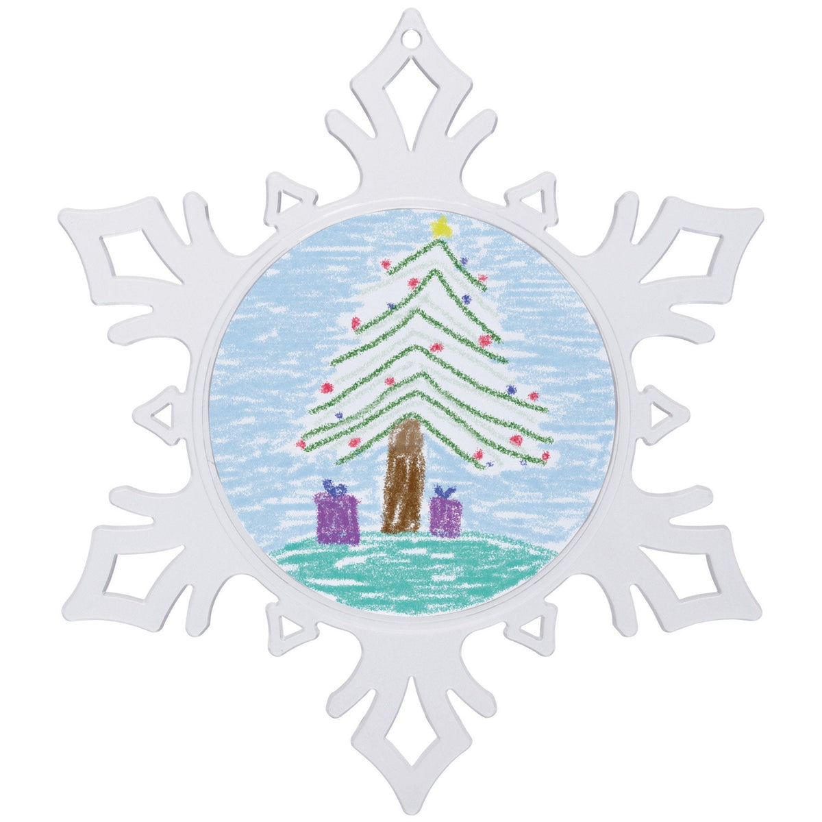 Snapins Snowflake Photo Ornaments - Pack of 24