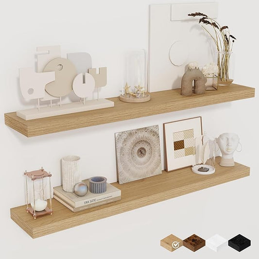 Fun Memories Floating Shelves for Wall, Floating Shelf for Living Room