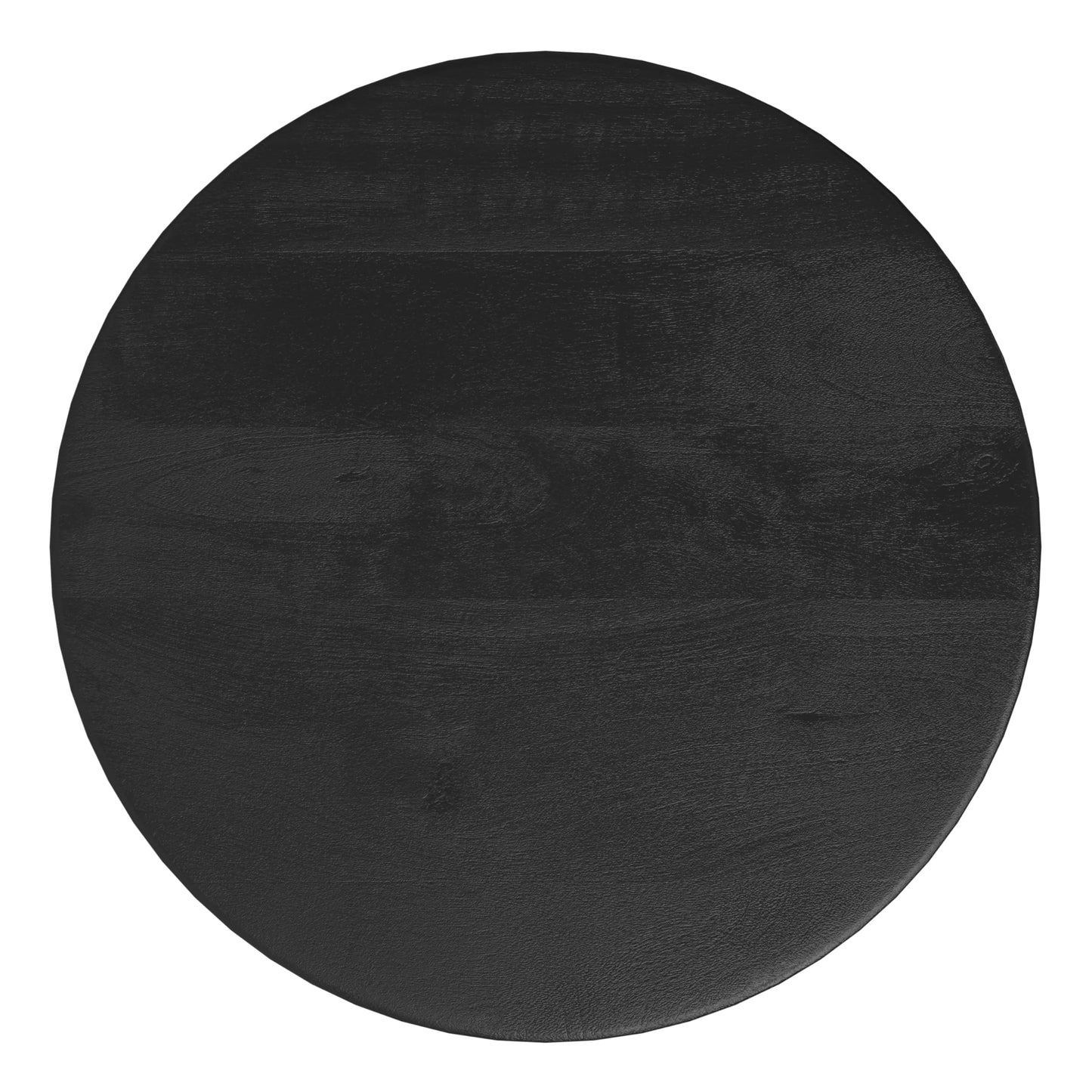 SIMPLIHOME Boyd End Table - 13" Wide x 18" High Solid Mango Wood Round Accent Table in Black, Handcrafted Contemporary Nightstand or Lamp Stand for Living Room, Bedroom, or Office, Assembled