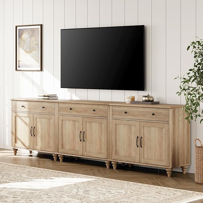 WAMPAT TV Stand for 100 inch TV